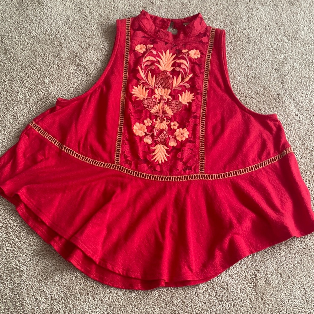 free people tank top/sleeveless blouse